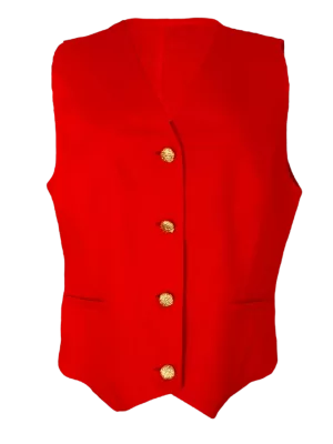 Chaleco de Lino con botones